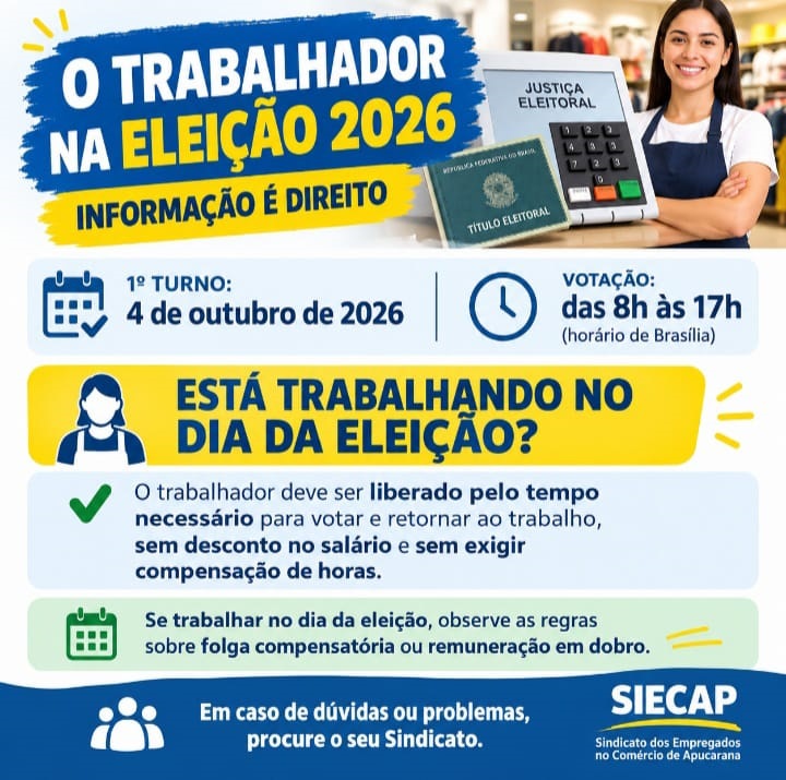 O TRABALHADOR NA ELEIÇÃO 2026