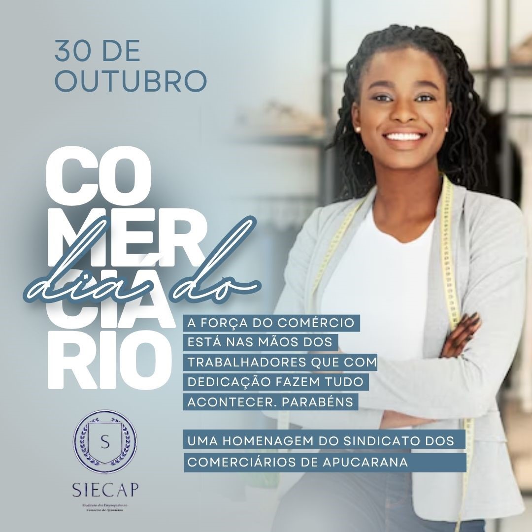 FELIZ DIA DO COMERCIÁRIO